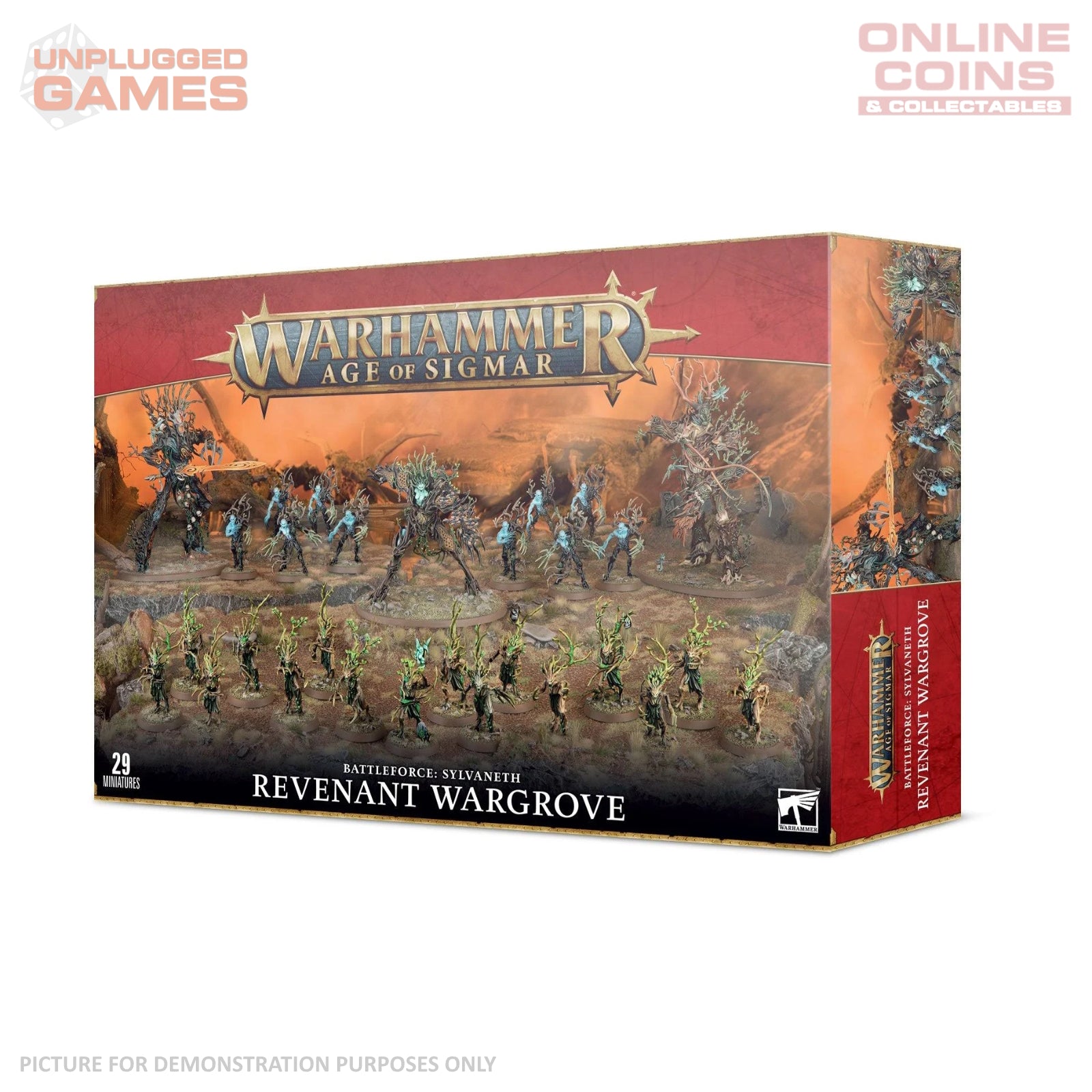 Warhammer Age of Sigmar - Battleforce Sylvaneth Revenant Wargrove